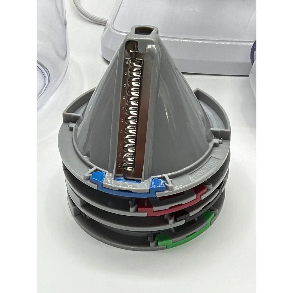 Cuisinart White Ice Cream‎ Maker SSL100 Slicer Shredder Spiralizer Dessert Maker